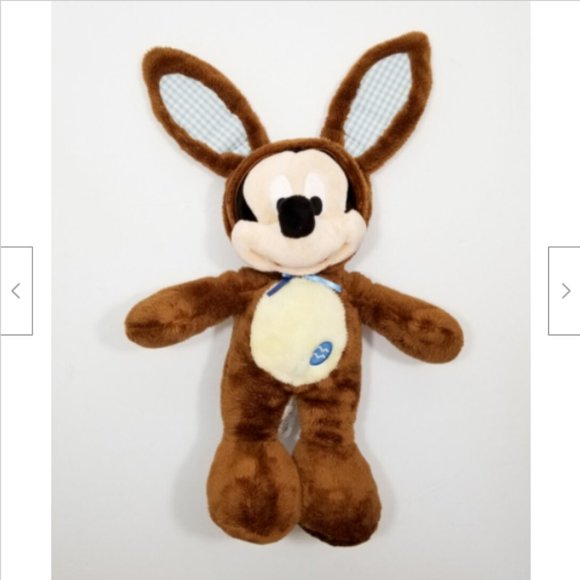 DISNEY Mickey Mouse Easter Bunny Plush Toy 5373E1M - Picture 3 of 13